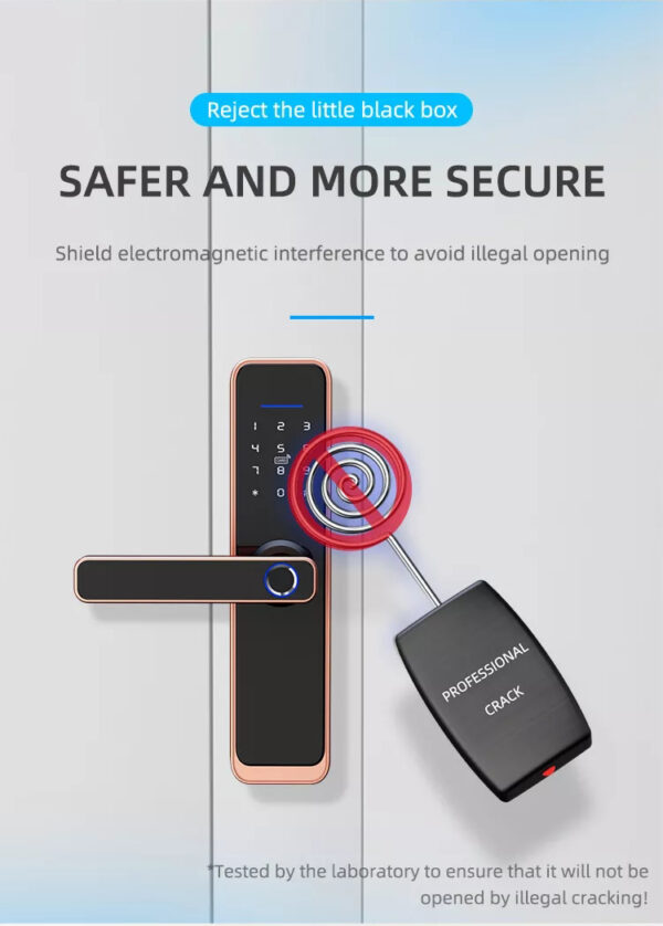 Smart Wi-Fi Wooden door lock - Image 17