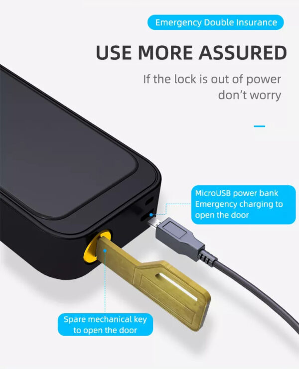 Smart Wi-Fi Wooden door lock - Image 19