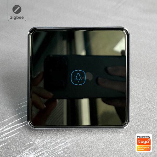 Smart Light Switch 1 gang ZigBee N+L line EU/UK google smart light switch