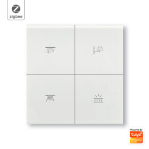 Smart Light Switch 4 gang ZigBee N+L line UK 4 gang smart switch