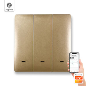 Smart Scene Switch 3gang ZigBee N+Lline EU/UK 220v smart switch