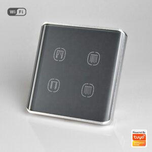 Smart Curtain Switch 4gang Wi-Fi N+Lline EU/UK 4 gang smart switch