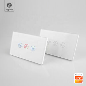 ZigBee Smart Water Heater Switch 3gang N+Lline US smart network switch