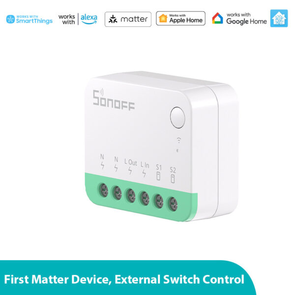 SONOFF MINI Extreme Wi-Fi Smart Switch (Matter-enabled)