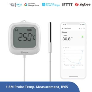SONOFF SNZB-02LD IP65 Zigbee LCD Smart Thermometer (Probe Version)