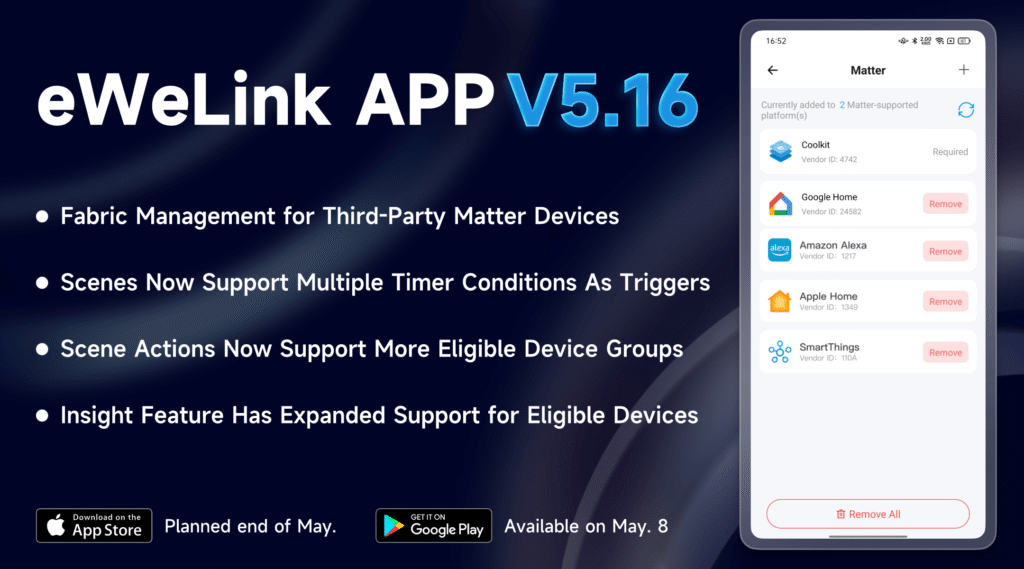What’s New in eWeLink App V5.16