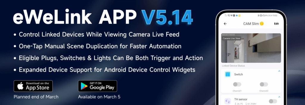 What’s New in eWeLink App V5.14